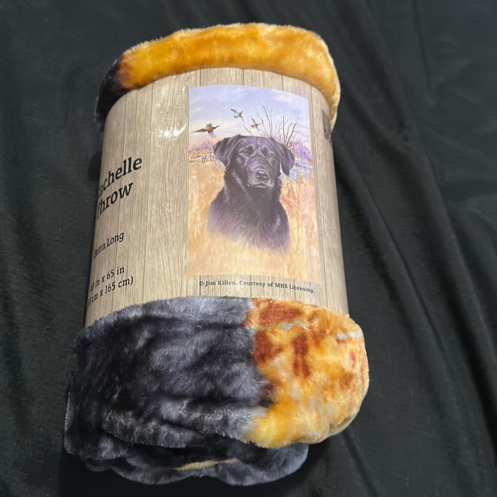 Rachelle Throw-Dog~Extra Long 40”x65”